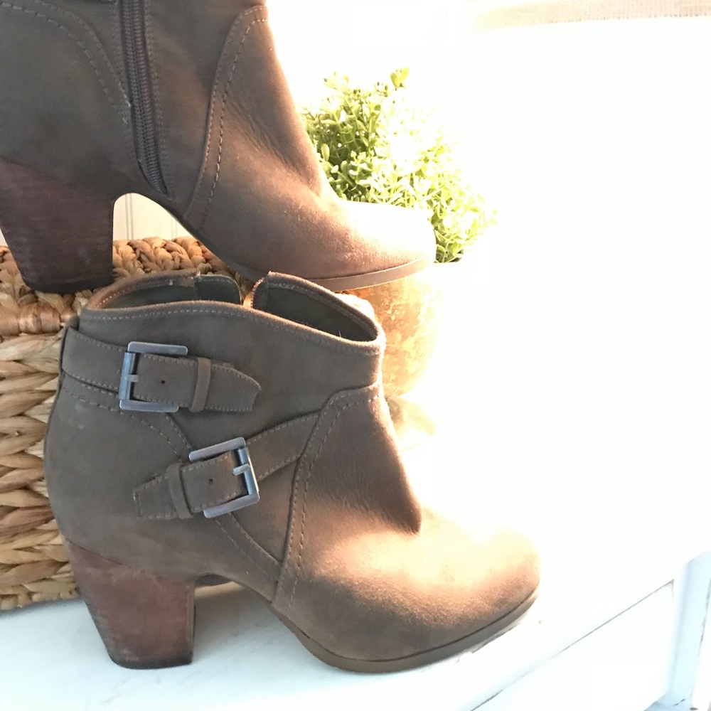 Suede Ankle Boots